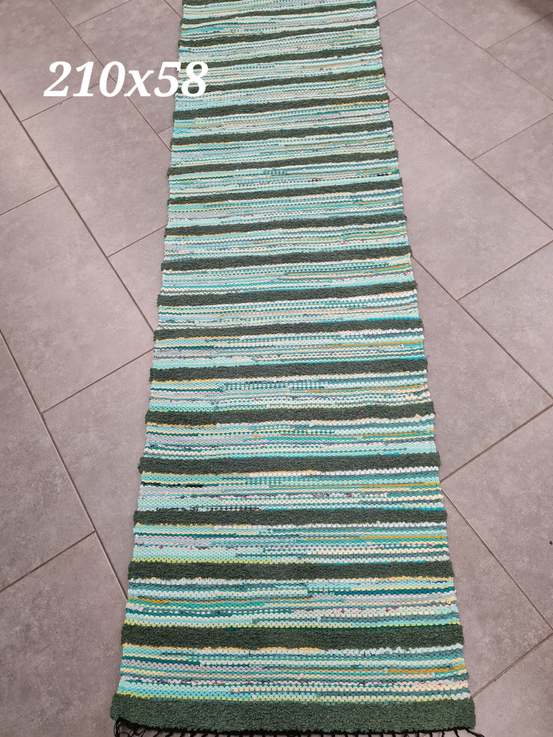 Kaltsuvaip (mereroheline-samblaroheline, 210 x 58 cm)