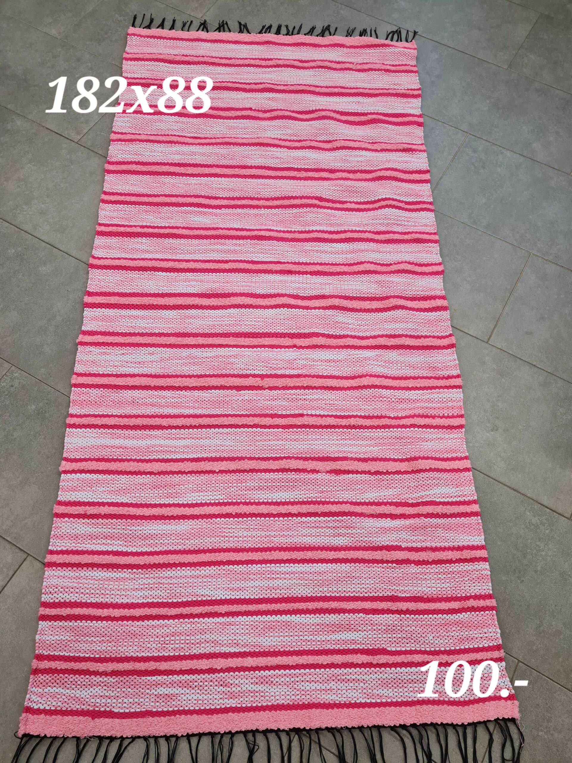 Kaltsuvaip (roosatriip-roosamanna, 182 x 88 cm)