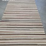 Kaltsuvaip (beež-pruun-lilla, 323 x 87 cm)