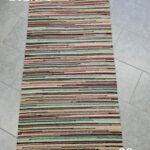 Kaltsuvaip (samblaroheline-must-roostepruun, 162 x 75 cm)