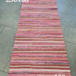 Kaltsuvaip (roosa-beež-pruun, 250 x 68 cm)