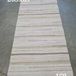 Kaltsuvaip (valge-kreem-pruun, 265 x 69 cm)